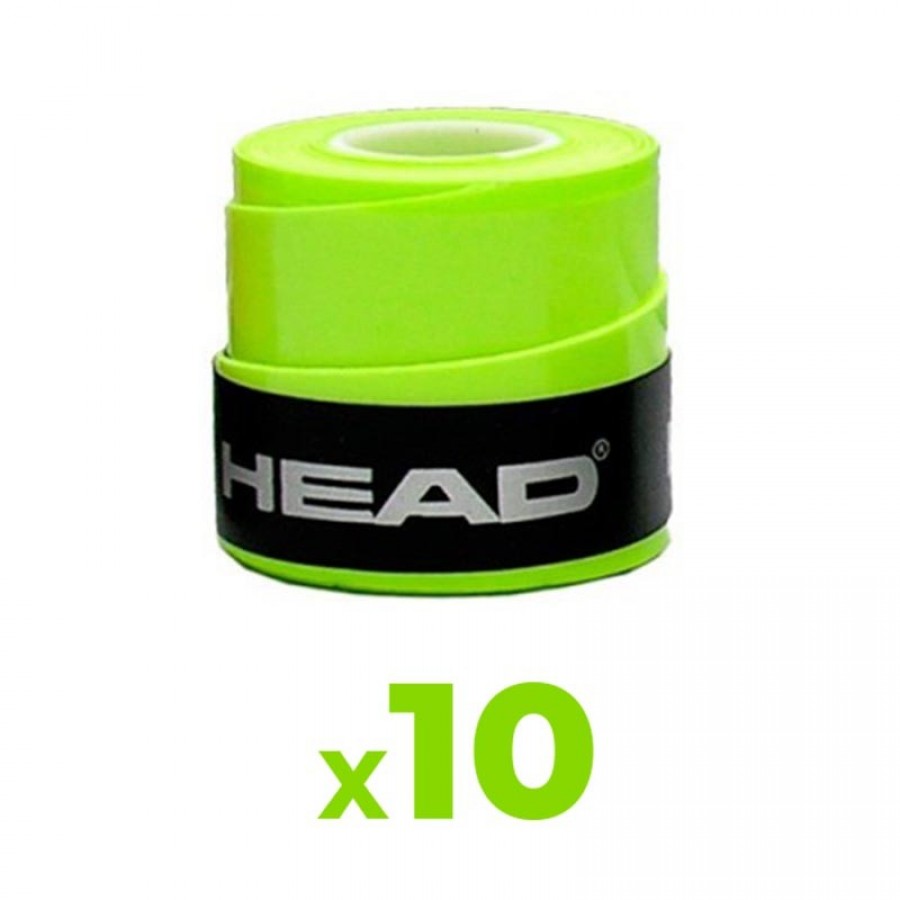 Overgrip Head Xtreme Soft Yellow 10 Unità - Barata Oferta Outlet