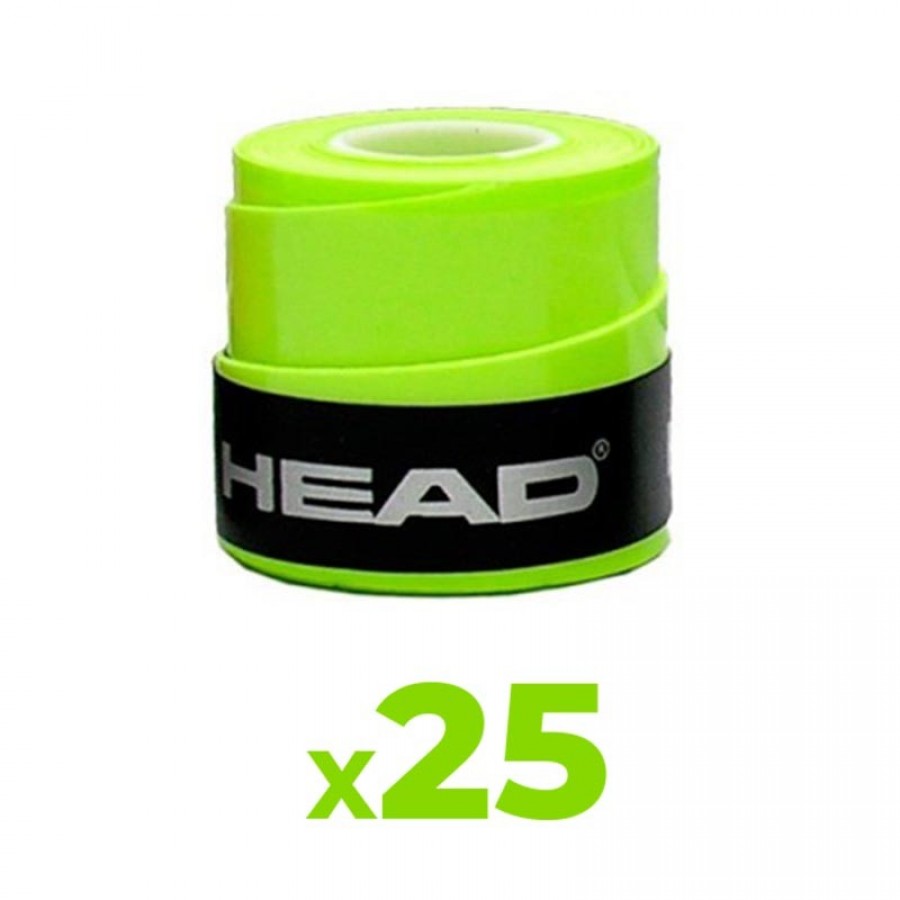 Overgrip Head Xtreme Soft Yellow 25 Unidades - Barata Oferta Outlet