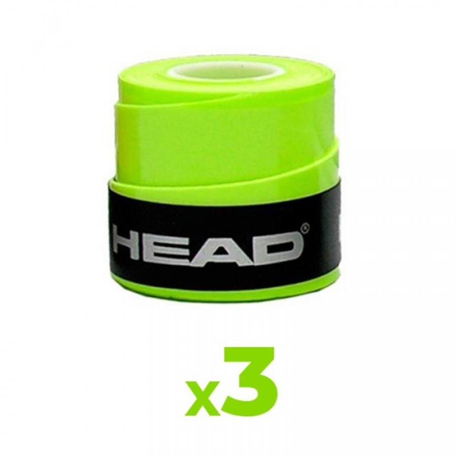 Overgrip Head Xtreme Soft Yellow 3 Unità - Barata Oferta Outlet