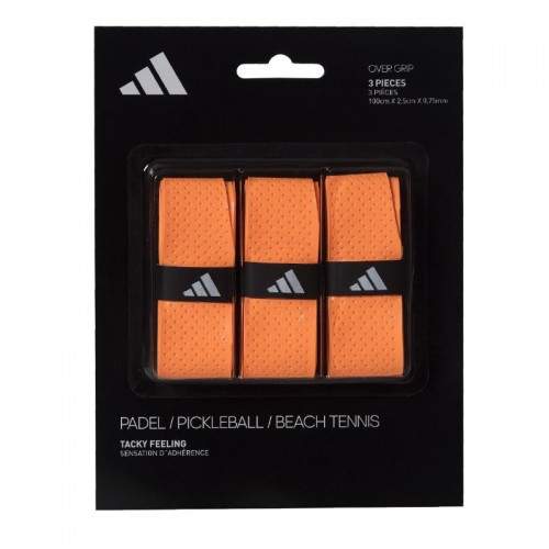 Overgrips Adidas Tacky Feeling Orange 3 Unidades Overgrips Adidas Tacky Feeling Orange 3 Unidades
