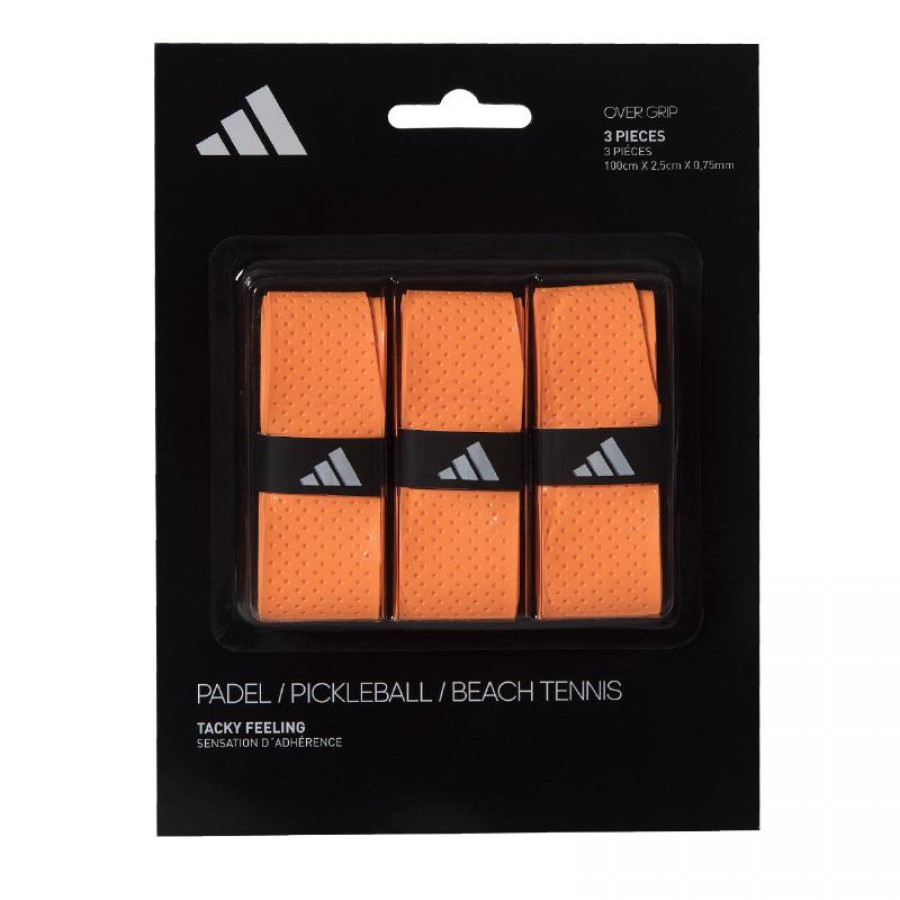 Overgrips Adidas Tacky Feeling Naranja 3 Unidades