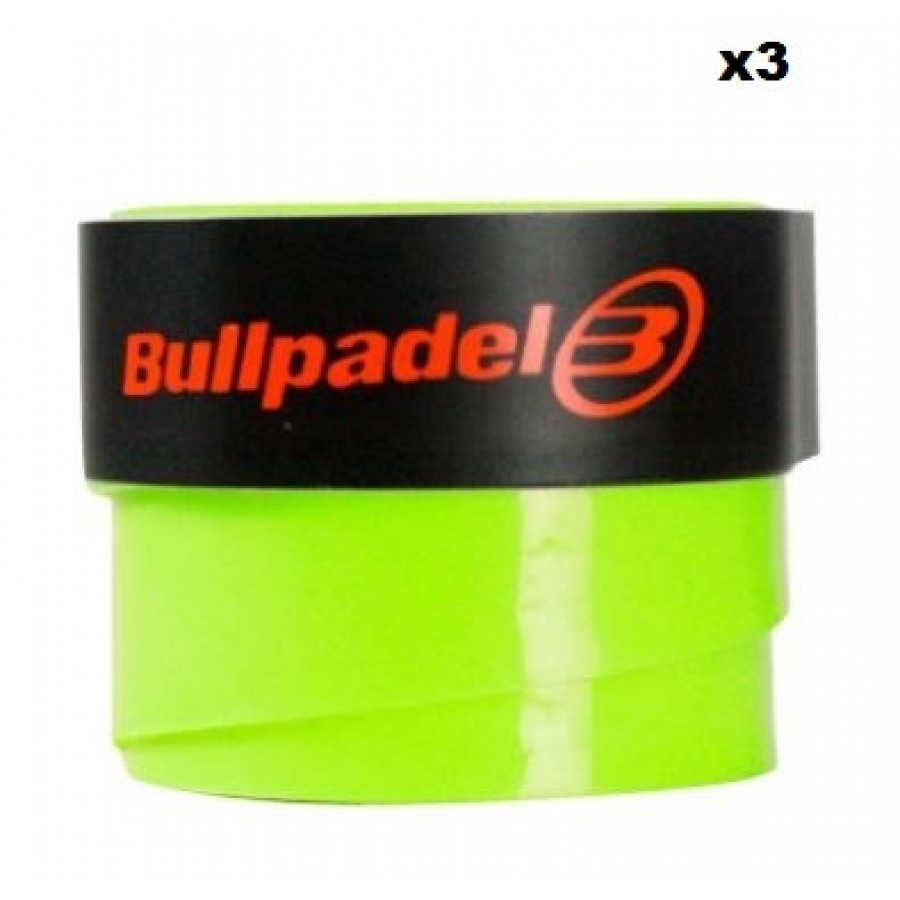 Overgrips Bullpadel Giallo Zolfo Liscio 3 Unita