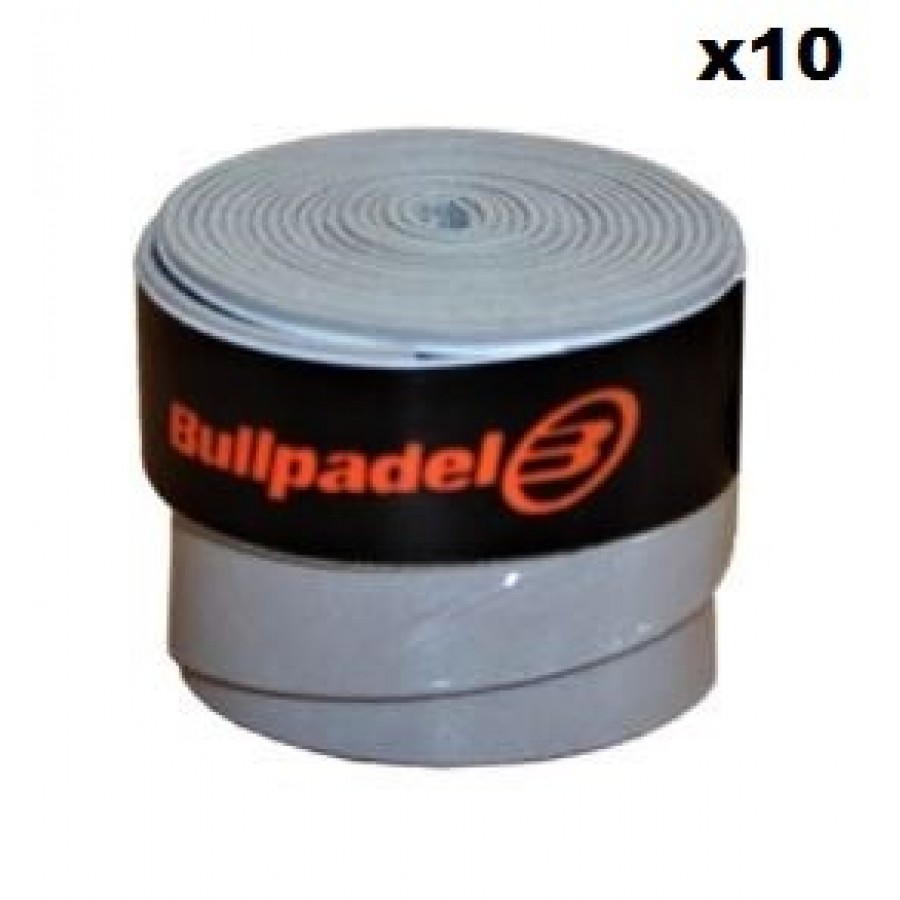 Overgrips Bullpadel Blanco Liso 10 Unidades   Oferta + Barato
