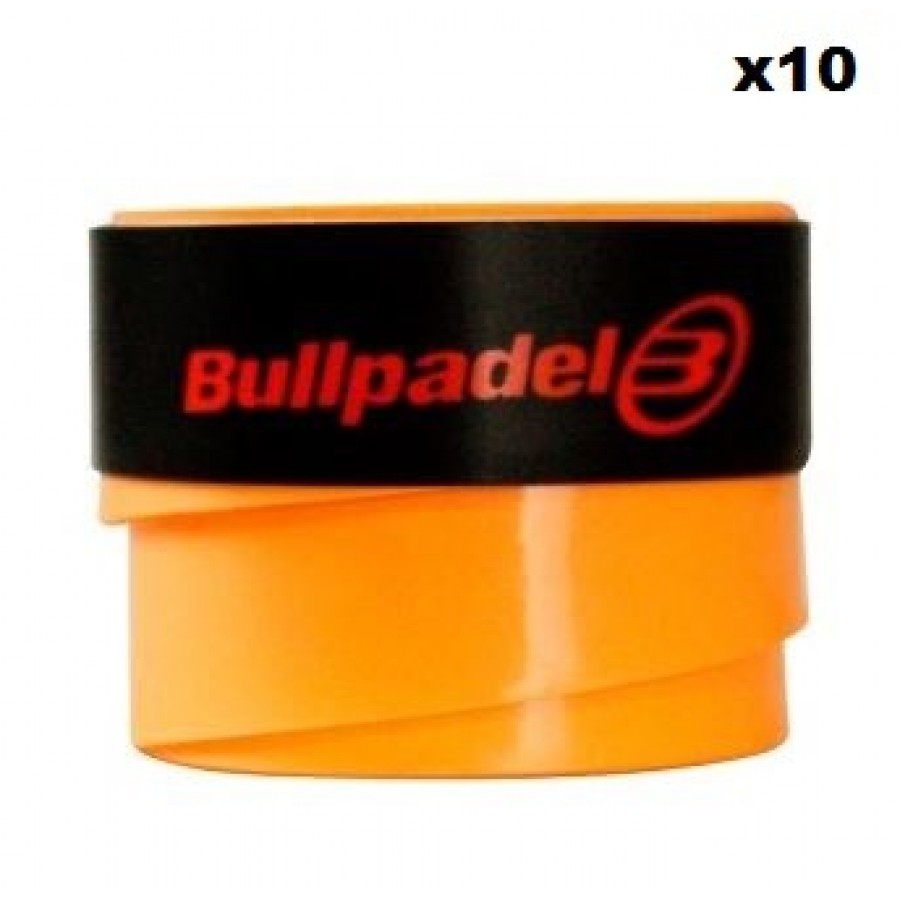 Overgrips Bullpadel Smooth Orange 10 unità - Barata Oferta Outlet