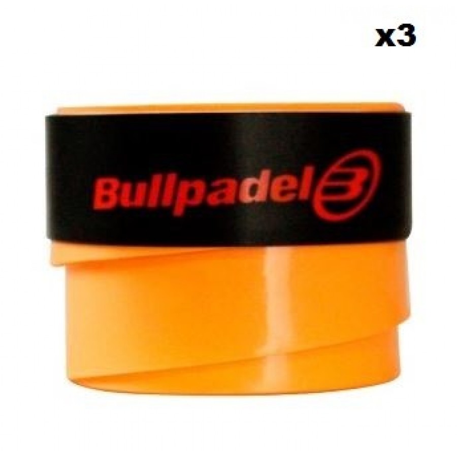 Overgrips Bullpadel Orange Smooth 3 Units   Offer + Cheap