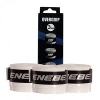 Enebe Plain White Overgrips 3 Units  Offer + Cheap