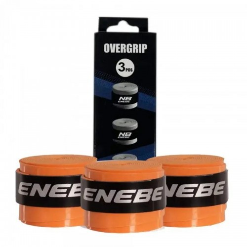 Enebe Plain Fluorescente Laranja Overgrips 3 Unidades Enebe Plain Fluorescente Laranja Overgrips 3 Unidades