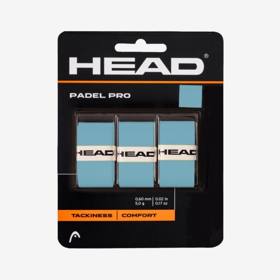 Overgrips Head Padel Pro Blue 3 Units