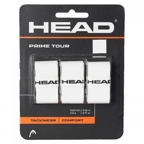 Overgrips Head Prime Tour White 3 Unidades Overgrips Head Prime Tour White 3 Unidades