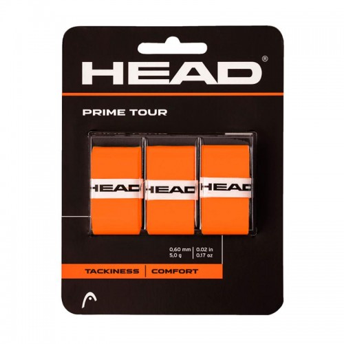 Overgrip Head Prime Tour Arancione 3 Unità Overgrip Head Prime Tour Arancione 3 Unità