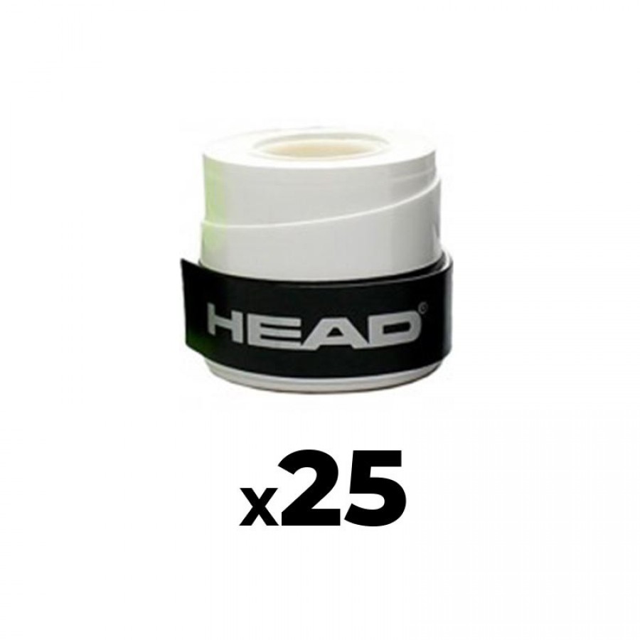 Overgrips Head Xtreme Soft White 25 Units