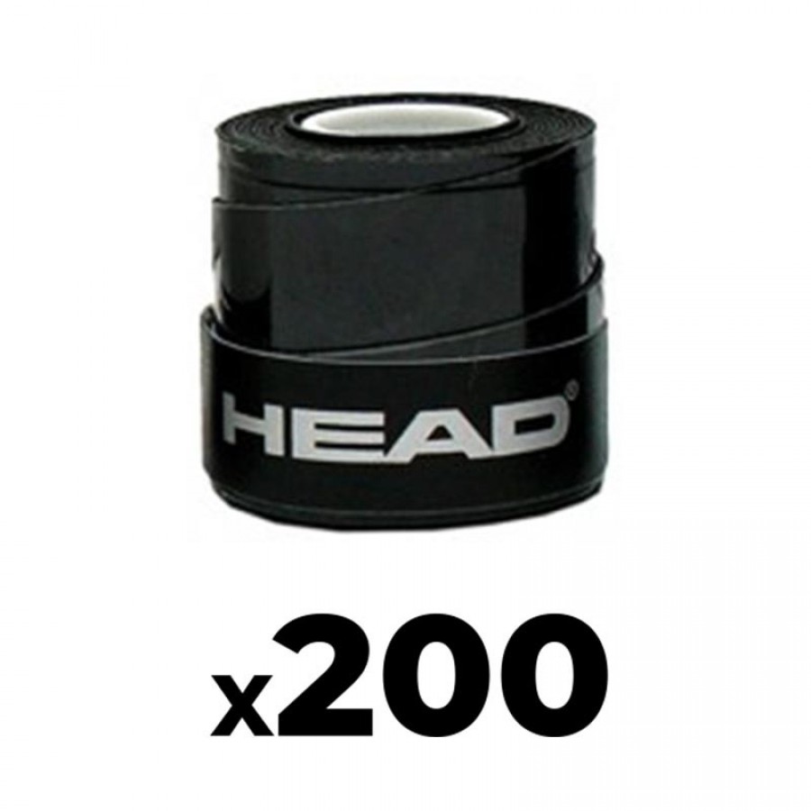 Overgrips Head Xtreme Soft Black 200 Unidades