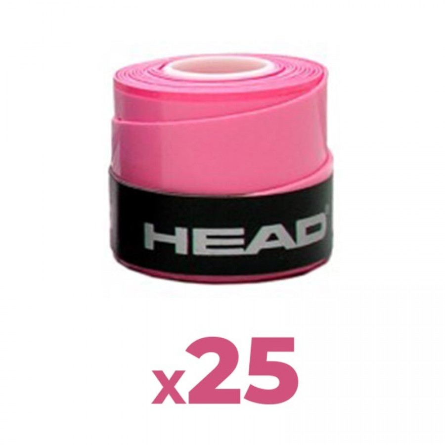 Overgrips Head Xtreme Soft Pink 25 Units - Barata Oferta Outlet