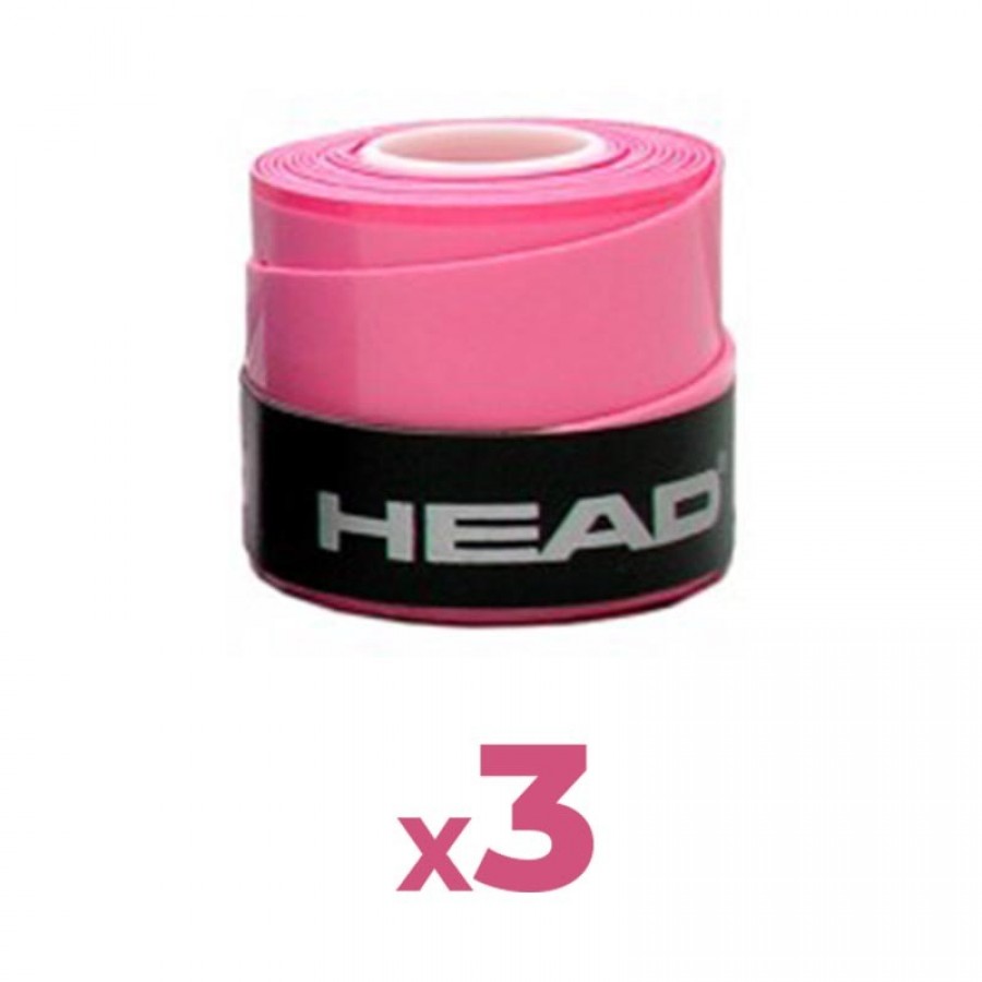 Overgrips Head Xtreme Soft Pink 3 Unités - Barata Oferta Outlet