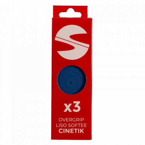 Softee Cinetik Smooth Blue Overgrips 3 unità