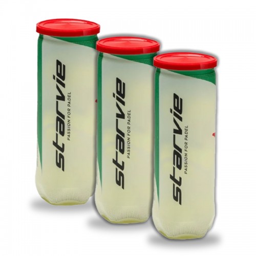 Pack 3 bateaux de Starvie Padel Master Pellets Pack 3 bateaux de Starvie Padel Master Pellets