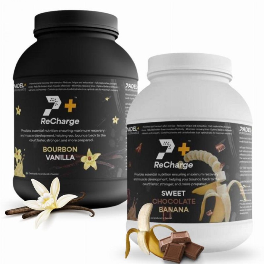 Confezione Bote Padel Performance ReCharge Vainilla y Chocolate Banana  Offerta + Economico