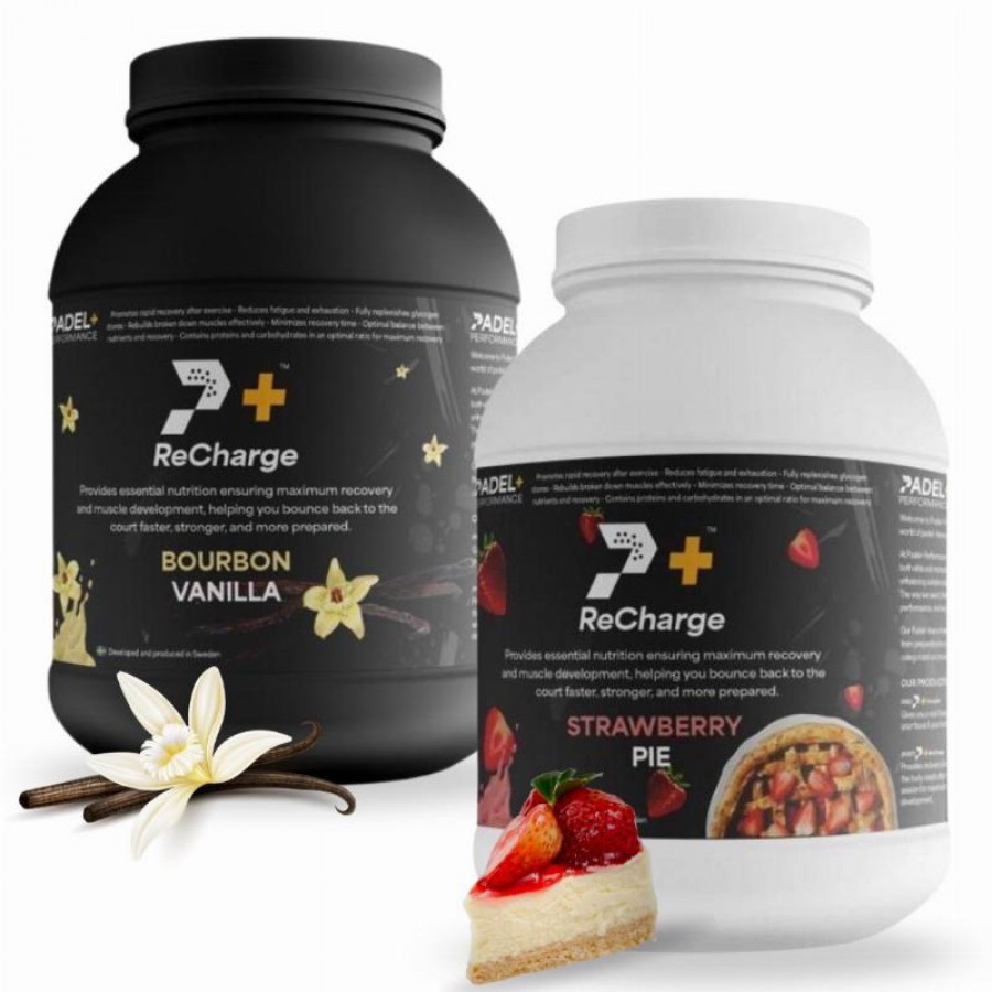 Pack Bote Padel Performance ReCharge Vainilla y Fresa  Offre - Pas cher