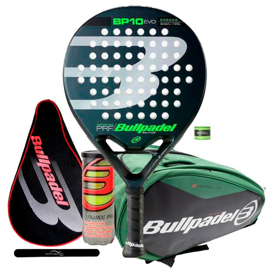 Pack Bullpadel BP10 Evo Tour