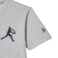 Pack Camiseta Lacoste Novak Djokovic Gris y Gorra Blanco  Oferta + Barato