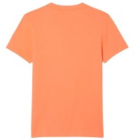 Pack Camiseta Lacoste Novak Djokovic Naranja y Gorra Blanco  Oferta + Barato