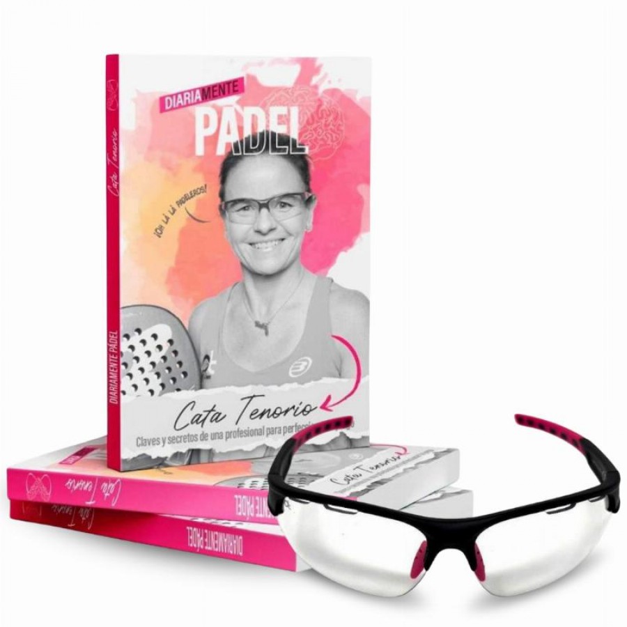 Confeziona Cata Tenorio Addictive Javea C10 Glasses + Padel Book