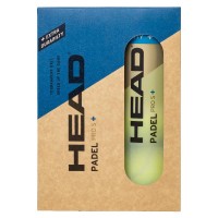 Pack of 2 Head Padel Pro S+ Ball Cans