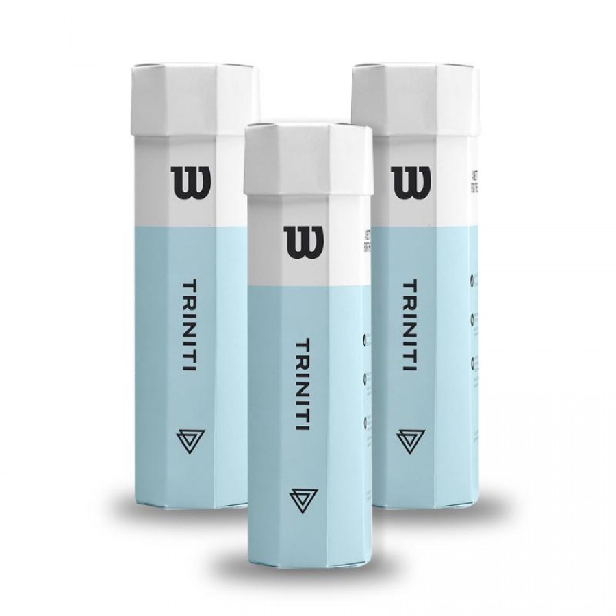 Pack of 3 Boats of 4 Wilson Triniti Pellets  Offer + Cheap