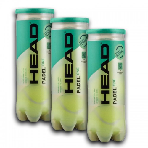 Pack de 3 bouteilles de Head One Balls Pack de 3 bouteilles de Head One Balls