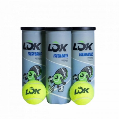 Paquet de 3 bidons de balles Lok Fresh Paquet de 3 bidons de balles Lok Fresh