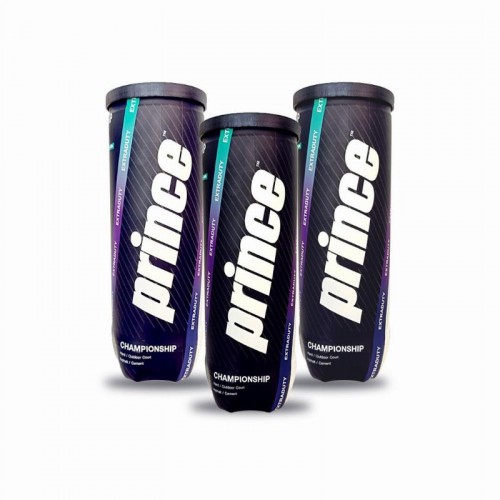 Pacote de 3 Latas de Bolas Prince Championship Extraduty Pacote de 3 Latas de Bolas Prince Championship Extraduty