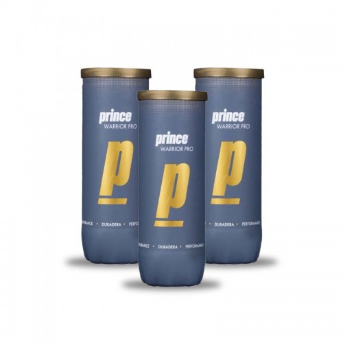 Pacote de 3 Latas de Bola Profissional Prince Warrior Pacote de 3 Latas de Bola Profissional Prince Warrior