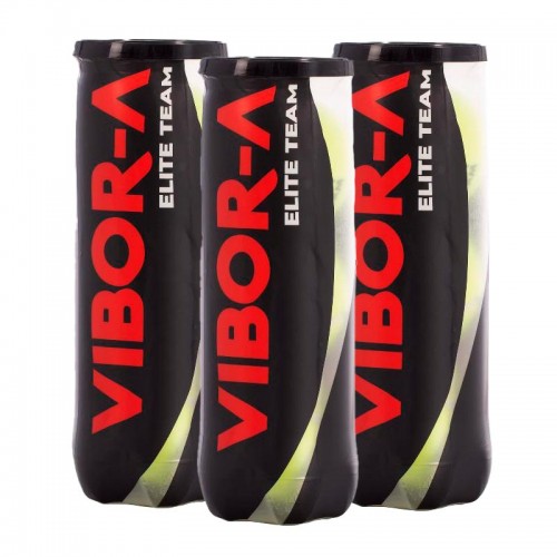 Pack de 3 Pots de Balles Vibora Elite Team Pack de 3 Pots de Balles Vibora Elite Team