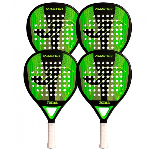 Pacote Joma Master Negro Verde Fluor X4 Pacote Joma Master Negro Verde Fluor X4
