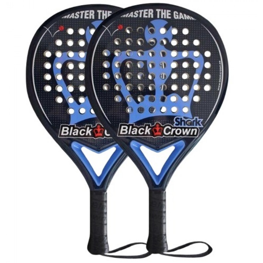 Pack Pala Black Crown Shark x2  Oferta + Barato