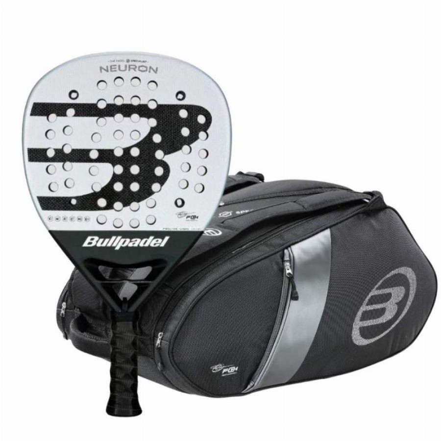 Pack Bullpadel Chingotto Neuron 2025 Racket with Padel Racket Bag