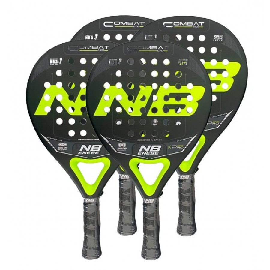 Pack Enebe Combat Yellow Paddle x4  Offer + Cheap