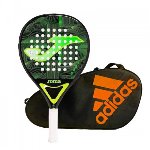 Pack Pala Joma Aberto Negro Verde Fluor Pack Pala Joma Aberto Negro Verde Fluor