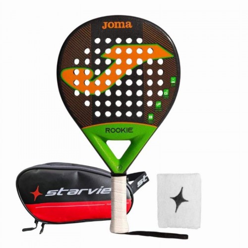 Pack Joma Rookie Pelle Orange Noir avec Trousse de Toilette et Bracelet Pack Joma Rookie Pelle Orange Noir avec Trousse de Toilette et Bracelet