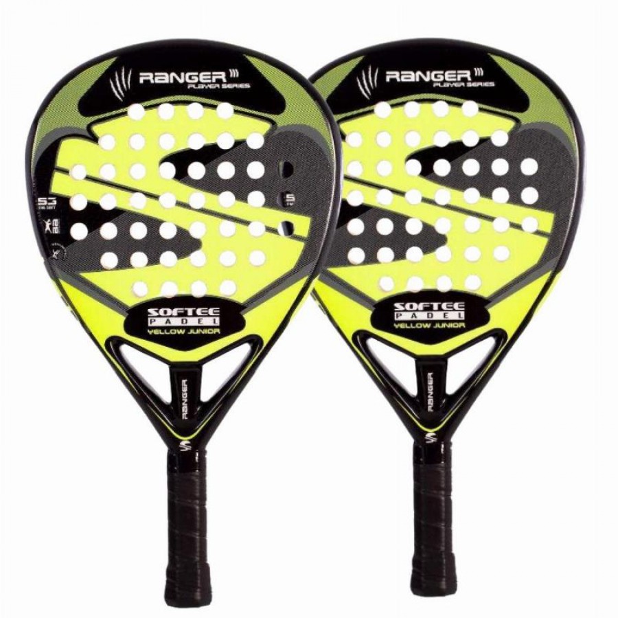 Pack Pala Softee Ranger Jaune Junior X2  Offre - Pas cher