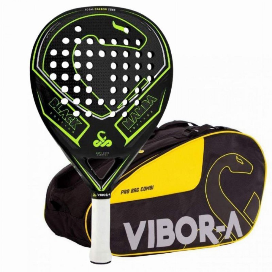 Confezione Pala Vibora Black Mamba Edition 2019 y Paletero  Offerta + Economico
