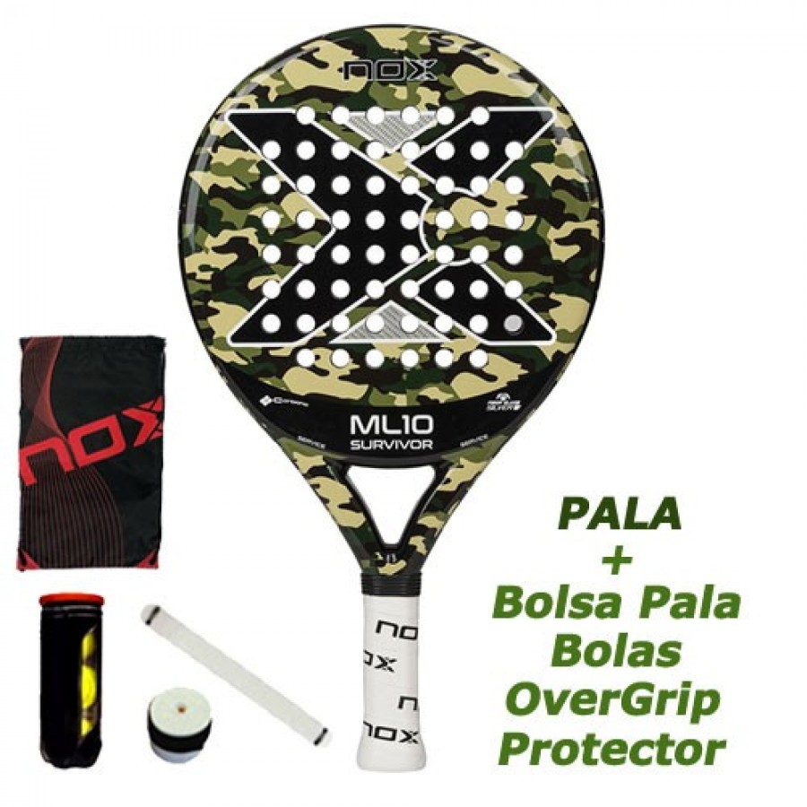 Pala Nox ML10 Pro Cup Survivor - Barata Oferta Outlet