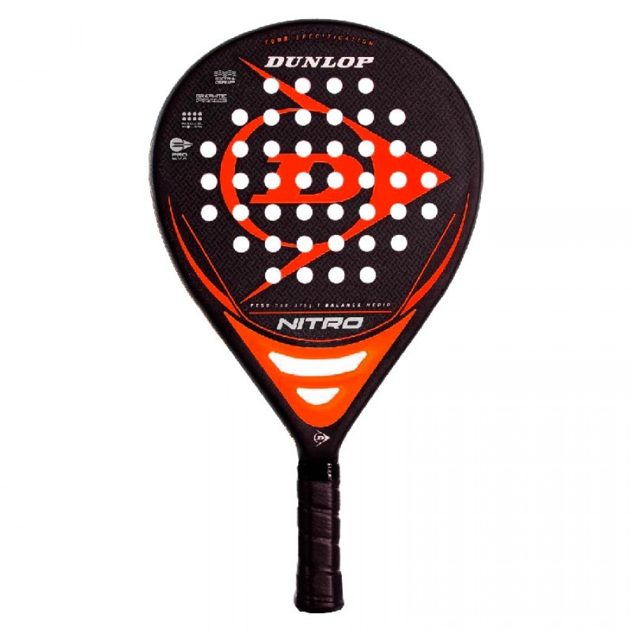 Dunlop Nitro Pelle Orange Noir