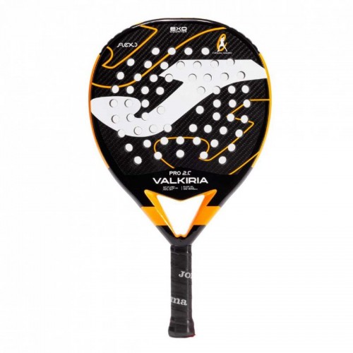 Joma Raquete Carolina Navarro Valkiria Pro 2.0 Preto Laranja Joma Raquete Carolina Navarro Valkiria Pro 2.0 Preto Laranja
