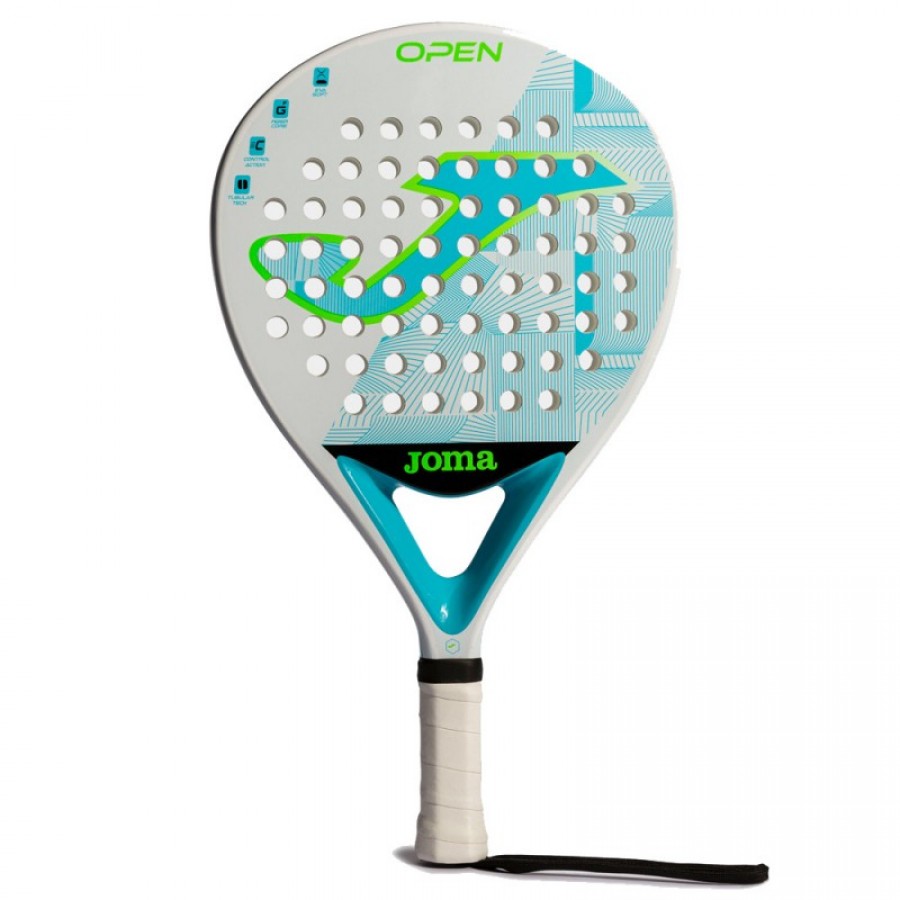 Joma Open Turquesa Branco Fluor Racket