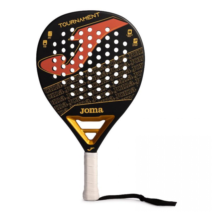 Joma Tournament Racket Black Gold Red