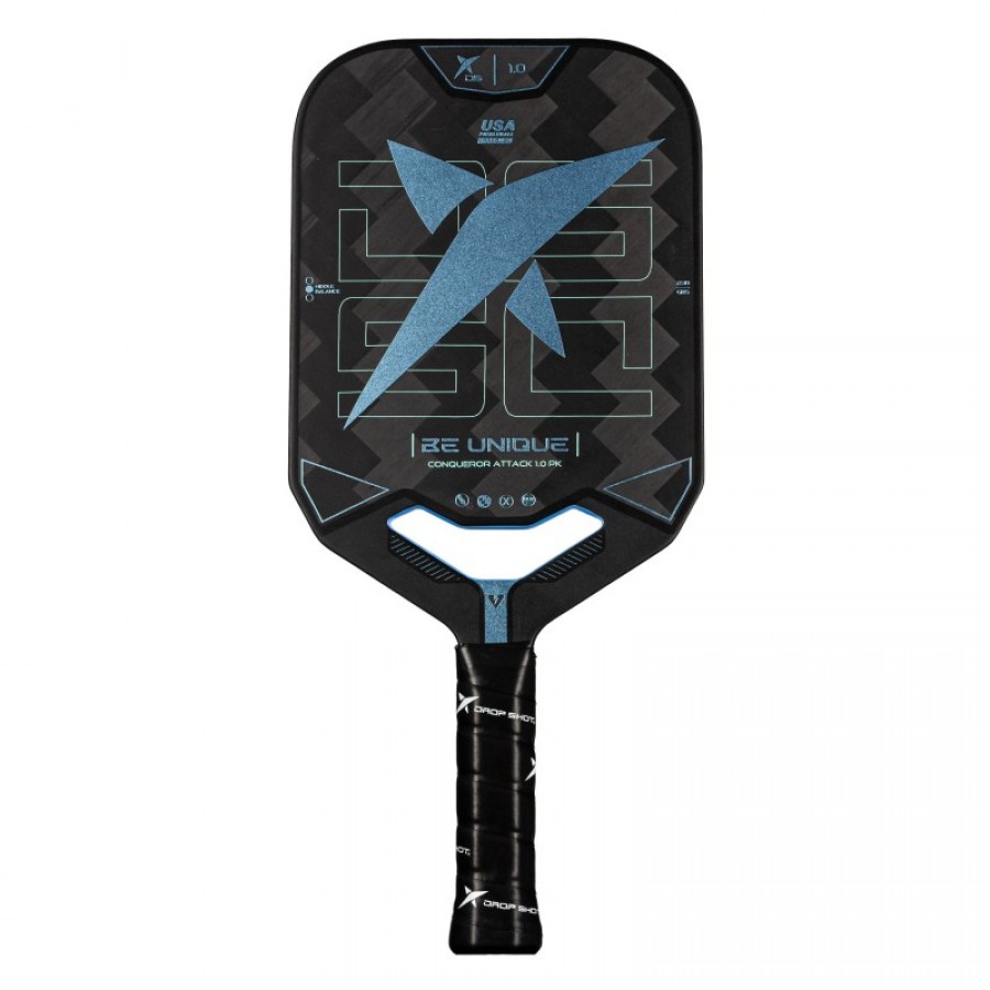Pala Pickleball Drop Shot Ataque Conquistador 1.0  Oferta + Barato