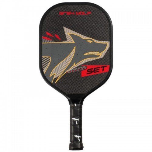 Set da Pickleball Pala Grigio Lupo Attk Set da Pickleball Pala Grigio Lupo Attk