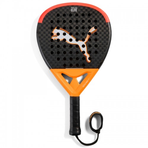 Puma Nova Elite Power Black Orange Red Racket Puma Nova Elite Power Black Orange Red Racket