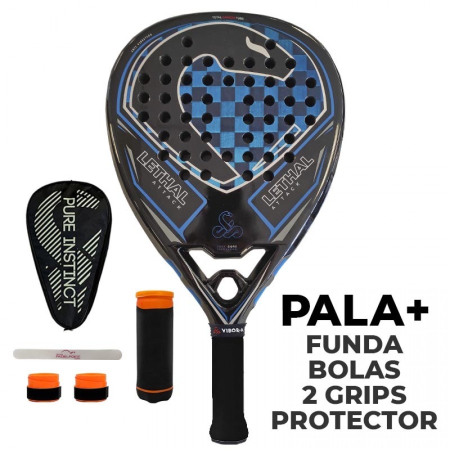 Pala Vibora Lethal Attack Black Gold 2020